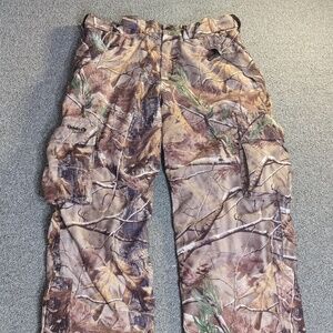 Guide Series TecH2O Waterproof Insulated Hunting Pants Realtree Camo Size Med